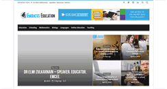 Desktop Screenshot of emirates-education.com